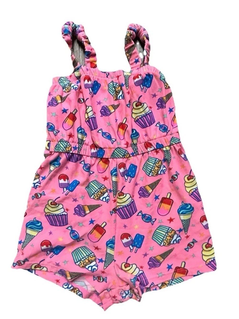 Toddler Girl Summer Clothing Rompers Shorts T Shirts Size 18-24 Months Beach